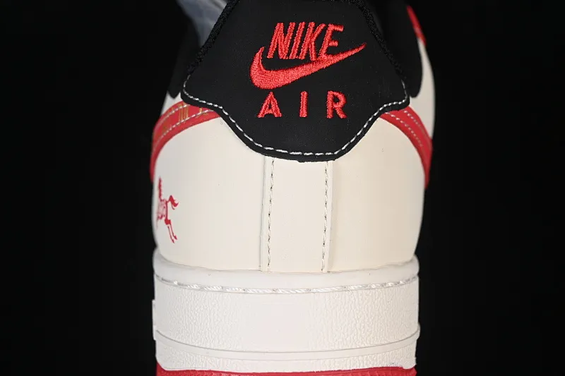 All Categories Nk Air Force 1 Air Force Series Nk Air Force 1 Low Air Force Low Nike Air Force 1'07 Low Year of the Horse Limited Red Gold Color Air Force One Low Casual Shoes FC1688-260